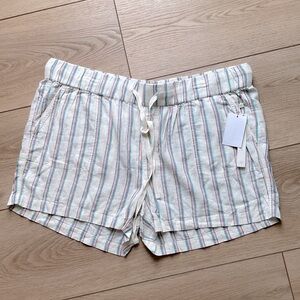 Caslon Women's Linen‎ Blend Shorts with Drawstring Size XL NWT